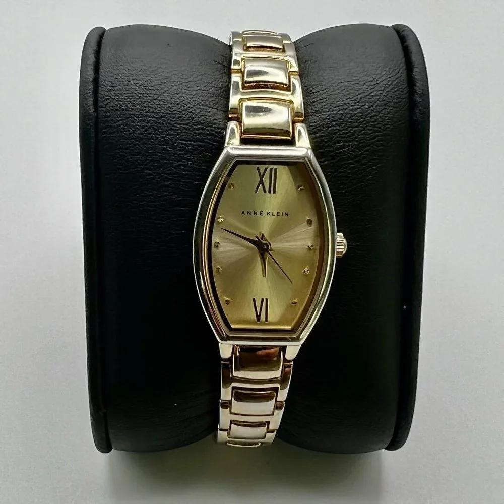 Anne Klein Ladies Gold Tones Watch Working
